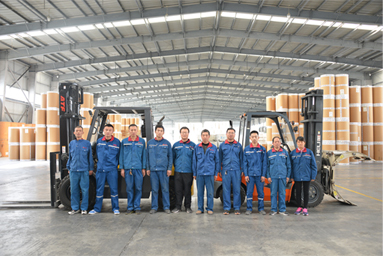 2017年11月3日，公司組織叉車技術比武