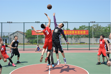 2018年5月9日，公司舉辦青年籃球賽